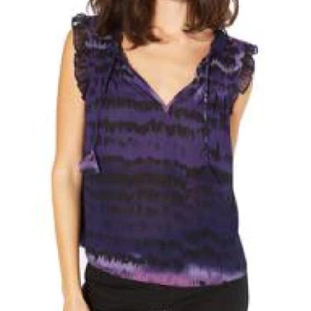 MISA Darcy Ombre Animal Print Top - Picture 5 of 16